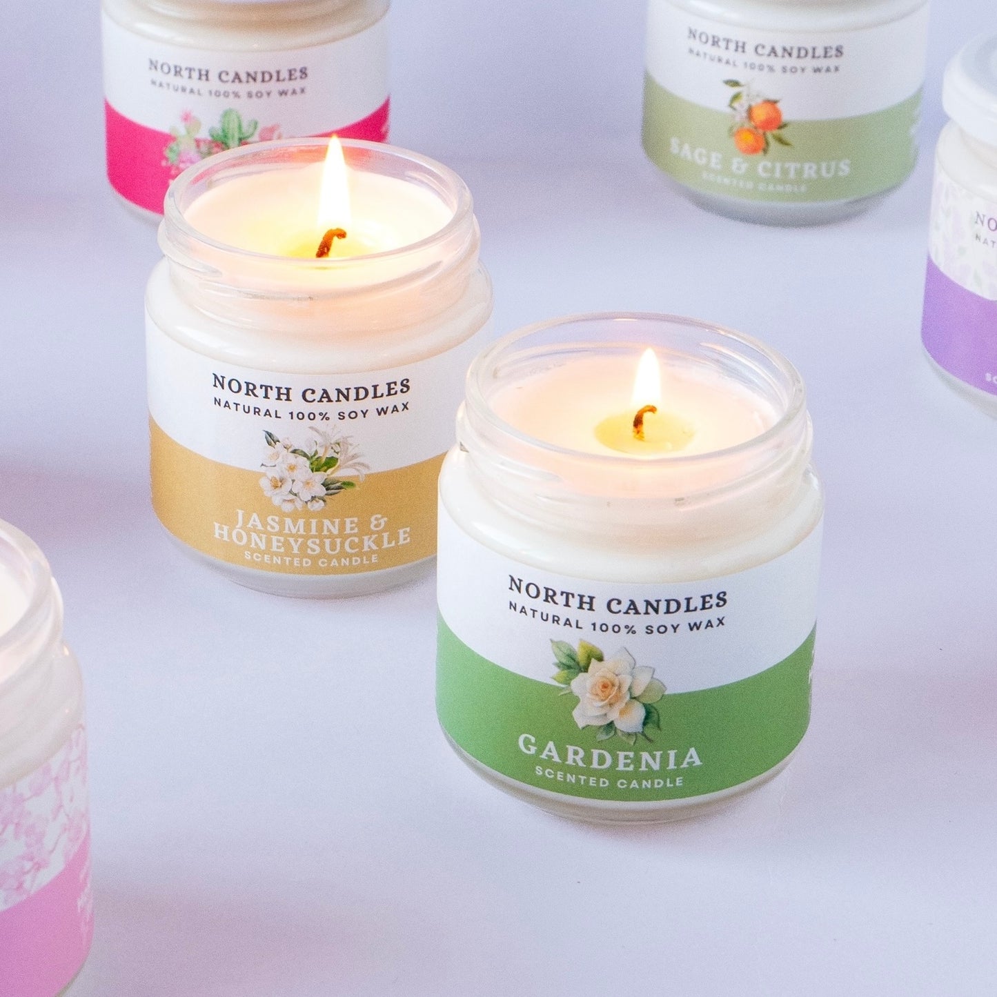 NEW ガーデニア ビンキャンドル