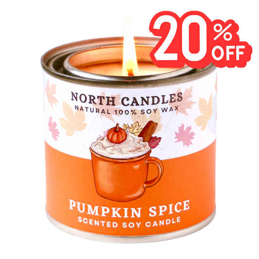 *Almost Gone* Pumpkin Spice Scented Candle (SAVE 20% SALE)