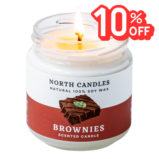 Brownies Scented Soy Candle (SAVE 10% SALE)