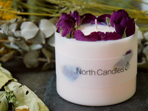 9oz【Rose】Scented Soy Wax Candle