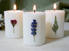 Load image into Gallery viewer, Lavender Scented Mini Pillar Candle